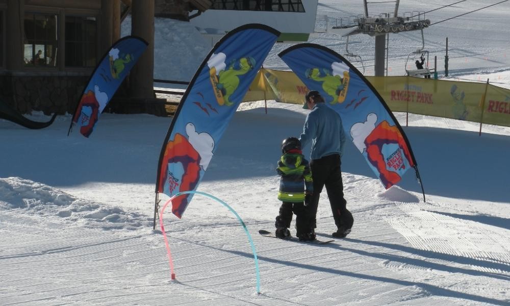 Learning to Snowboard Snowbasin s Riglet Park Ski Utah